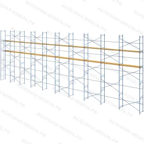 леса рамные строительные лрс-40 10х30 м (2 яруса с настилом)