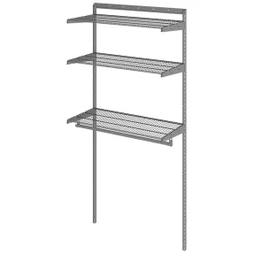 гардеробная система практик home basic g90 графит