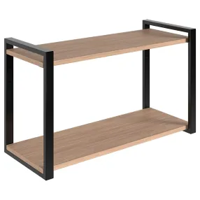 полка home-2 вяз натуральный/чёрный