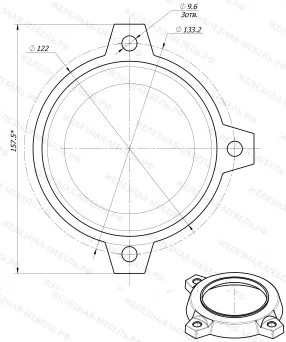 тиски слесарные тс-125 поворотные с наковальней
