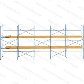 леса рамные строительные лрс-40 6х15 м (2 яруса с настилом)